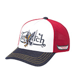 Бейсболка VON DUTCH арт. VD/1/PCB/WILD/13  (синий / белый)