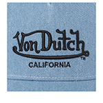 Бейсболка VON DUTCH арт. VD/2/CB/TEN  (голубой)