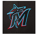 Бейсболка NEW ERA арт. 60646766 Miami Marlins MLB (черный)
